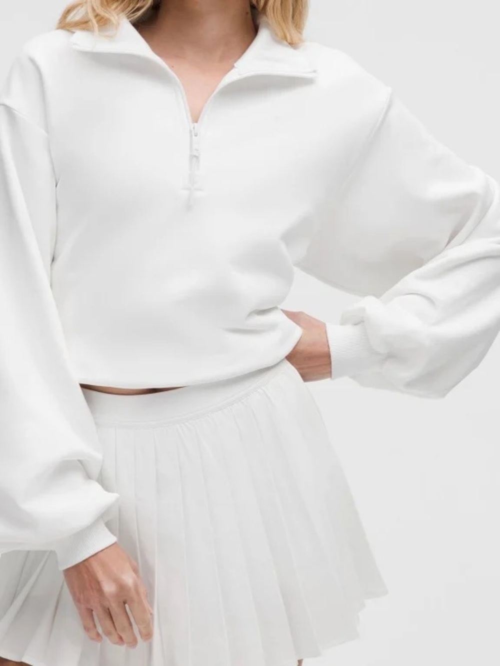 Lululemon Terry Tennis Half Zip
